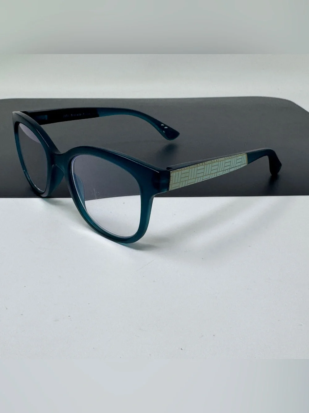 Peepers 2651 Brocade Focus Blue Golden Reading Glasses +2.00